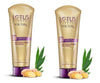 Lotus Herbals YouthRx Anti Ageing Firming Face Masque (Face Mask with unique algae extract),80g x Pack of 2 - green