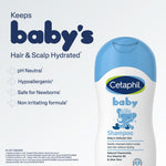 Cetaphil Baby Tear-Free Shampoo with Natural Chamomile & Aloe Vera 200 ml | Gentle Daily Cleanser for Newborns & Babies from Day 1 | pH Balanced, Hypoallergenic, Soap & Paraben Free image 7 — view 7