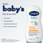 Cetaphil Baby Wash & Shampoo with Organic Calendula 230 ml | Gentle Daily Cleanser for Newborns & Babies | Hypoallergenic, Dermatologist Tested, Paraben-Free image 7 — view 7
