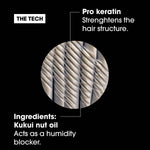 L'Oréal Professionnel Paris Serie Expert Liss Unlimited Blow Dry Serum, 125Ml & Shampoo, Controls Frizz Adds Shine With Prokeratin Complex image 3 — view 3