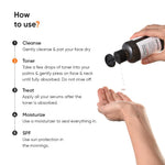 Minimalist Anti Acne PHA 3% Face Toner for Oily Skin | Pore Tightening & Mild Exfoliation For All Skin | Alcohol Free Hydrating Face Toner For Glowing Skin | 150 ml image 6 — view 6