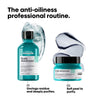 L’Oréal Professionnel Scalp Advanced Anti-Oiliness Dermo-Purifier Shampoo 300 ml + L’Oréal Professionnel Scalp Advanced Anti-Oiliness 2-In-1 Deep Purifier Clay 250 gm | For Oily Scalp image 8