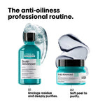 L’Oréal Professionnel Scalp Advanced Anti-Oiliness Dermo-Purifier Shampoo 300 ml + L’Oréal Professionnel Scalp Advanced Anti-Oiliness 2-In-1 Deep Purifier Clay 250 gm | For Oily Scalp image 8 — view 8