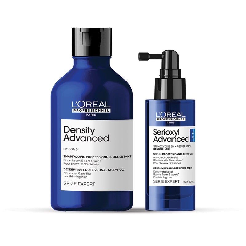 L'Oréal Professionnel Density Activator Regime with Density Advanced Shampoo (300ml) & Serioxyl Advanced (90ml) - Default Title
