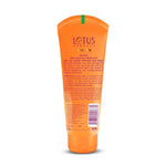 Lotus Herbals Safe Sun DeTAN After-Sun Face Wash Gel | Papaya & Aloe Vera |Preservative free, enriched with natural actives| All Skin Types | 100g image 2 — view 2