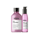 L'Oréal Professionnel Paris Serie Expert Liss Unlimited Blow Dry Serum, 125Ml & Shampoo, Controls Frizz Adds Shine With Prokeratin Complex - red — view 1