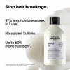 L’Oréal Professionnel Metal DX Anti-Metal Sulfate-Free Cleansing Cream Shampoo - 300ml | Professional Shampoo for Less Breakage, Get Strong & Shiny Hair | With Glicoamine | For Men & Women (Pack of 2) image 2