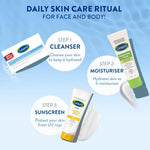Cetaphil Cleansing Moisturizing Syndet Bar 4x100 gm – Gentle Soap-Free Syndet Cleansing Bar Pack with Shea Butter Blend, pH Balanced Moisturizing & Hydrating Formula for Sensitive & Dry Skin, Hypoallergenic & Non-Irritant Daily Cleanser for Face & Body image 4 — view 4