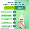 Cetaphil Soothing Foam Face Wash 200ml | Foaming Cleanser With Triple Ceramides for Sensitive Skin| Paraben, Sulphate & Allergen Free image 5