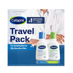 Cetaphil Travel Pack - Oily Skin Essentials - Oily Skin Facewash Cleanser 60ml and Moisturizing Lotion 60ml - Cleanser + Moisturizer Travel Essentials image 5 — view 5