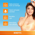 Lotus Herbals Safe Sun Sports Super Stay Sunscreen Cream For Dry Skin Spf 70 Pa+++, Sweat & Waterproof , Preservatives Free, 80G,1 Count image 5 — view 5