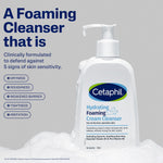 Cetaphil Hydrating foaming Face Wash, Cream to Foam Cleanser 236ml | Niacinamide, Pro-Vitamin B5 & and Aloe for Gentle Cleansing image 9 — view 9