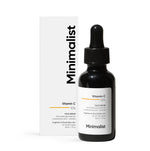 Minimalist 10% Advanced Vitamin C Serum for Glowing Skin | Brightening & Dark Spot Treatment | Treats Uneven Skin Tone, Dullness & UV Damage | Daily Face Serum (Stable Vitamin C) | 30ml - red — view 1