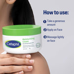 Cetaphil Moisturising Cream 100 g for Dry & Sensitive Skin | 48H Hydration with Almond Oil, Niacinamide & Panthenol | Rich Fragrance and Paraben Free Moisturiser, Prevents Moisture Loss & Repairs Skin Barrier | Dermatologist Recommended image 9 — view 9