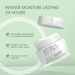 Lotus Herbals Whiteglow Deep Moisturizing Creme with Green Tea, Bearberry and Grape Extracts for Skin Whitening and Brightening 60G image 3 — view 3