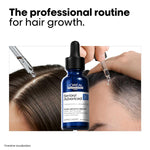 L’Oréal Professionnel Serioxyl Advanced Hair Growth Serum for scalp | Powered by Stemoxydine 5% + Resveratrol | Stimulates dormant hair roots and thickens hair fibre | Hairgrowth serum for men and women image 4 — view 4