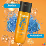 Matrix Mega Smooth Sulfate-free Shampoo with Squalene and Bonding Blend for Gentle Cleansing and Bond Repair| Smoothens Hair | Safe for Chemically Treated Hair 200ml image 4 — view 4
