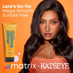 Matrix Mega Smooth Sulfate-Free Liquid Hair Mask with Squalene & Bonding Blends for Gentle Care | Reviving Bond Repair Treatment | 5X Strength,Smoothens Hair | Safe for Chemically Treated Hair (250ml) image 2 — view 2