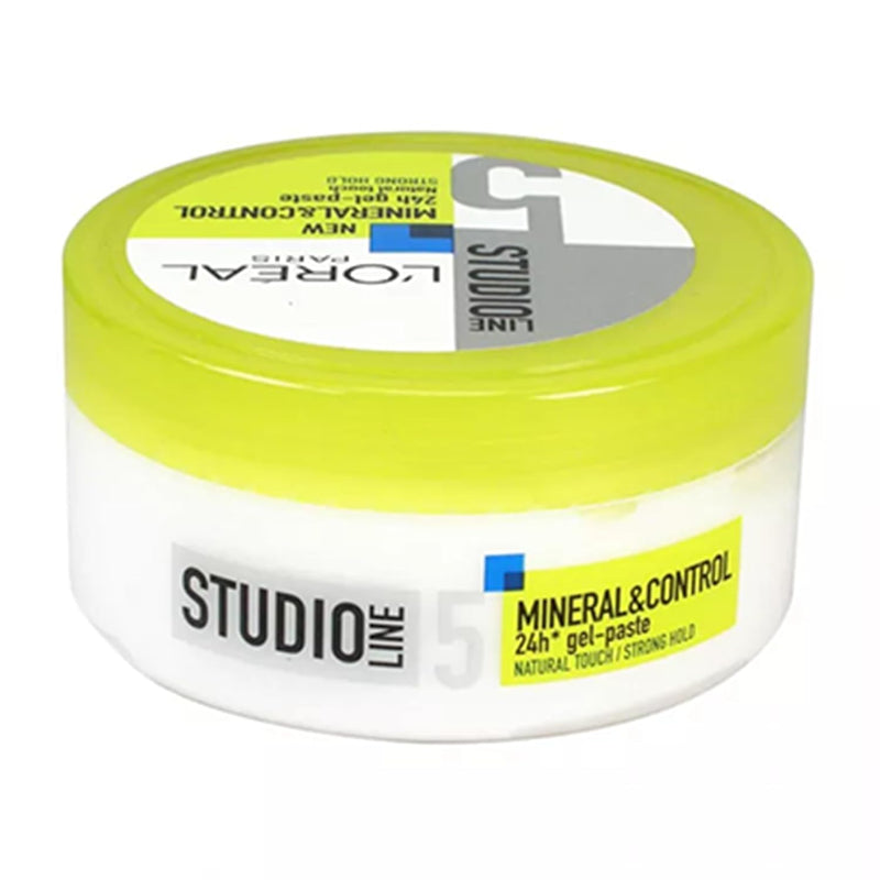 L'ORÉAL Paris Studio Line 5-New Mineral & Control 24H Strong Hold Gel-Paste 150 Ml - Default Title