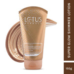 Lotus Herbals Super Glow Shimmer Body Lotion | 24Hr Body Highlighter | With Shea Butter & Party Ready Sheen | Deep Hydration | Lightweight, Non-Greasy Texture | All Skin Types | 150ml image 2 — view 2