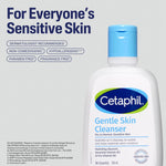 Cetaphil Gentle Skin Hydrating Face Wash 118ml, Paraben Free, Sulphate-Free Gentle Skin Hydrating Cleanser with Niacinamide, Vitamin B5 for Dry to Normal, Sensitive Skin image 8 — view 8