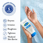 Cetaphil Face Wash Daily Exfoliating Cleanser For All Skin Types, 178ml Exfoliating Face Scrub With Vitamin E, B5 & Bamboo Extract image 4 — view 4