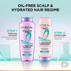 L’Oréal Paris Hyaluron Pure 72H Purifying Shampoo, For oily scalp & dry hair with salicylic and hyaluronic acid, 200 ml image 7
