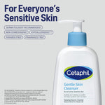 Cetaphil Gentle Skin Hydrating Face Wash 236ml, Paraben Free, Sulphate-Free Gentle Skin Hydrating Cleanser with Niacinamide, Vitamin B5 for Dry to Normal, Sensitive Skin image 7 — view 7