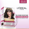 L'Oréal Paris Permanent Hair Colour, Radiant At-Home Hair Colour with up to 100% Grey Coverage, Pro-Keratin, Up to 8 Weeks of Colour, Excellence Crème, 3 Natural Darkest Brown, 72ml+100g image 2