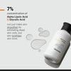 Minimalist 7% ALA + Glycolic Brightening Face Wash | Cleanser with ALA For Glowing Skin, AHA for Exfoliation and Vitamin B5 For Hydration | Sulphate-free | Fragrance-free | For Women & Men | 100 ml image 4