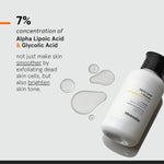 Minimalist 7% ALA + Glycolic Brightening Face Wash | Cleanser with ALA For Glowing Skin, AHA for Exfoliation and Vitamin B5 For Hydration | Sulphate-free | Fragrance-free | For Women & Men | 100 ml image 4 — view 4