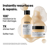 L'Oréal Professionnel Serie Expert Absolut Repair Shampoo 300ml, Hair Mask 250ml & Hair Serum 90Ml, With Protein and Omega-9, For Dry And Damaged Hair image 2 — view 2