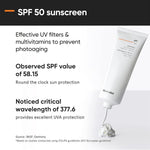 Minimalist Anti-Aging Skincare Kit, Routine Kit For Unisex, Face Wash, Serum & Sunscreen Combo, 180g image 2 — view 2