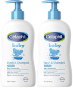 Cetaphil Baby Wash & Shampoowith Organic Calendula,Tear Free, Paraben, Colorant and Mineral Oil Free, 13.5 Fl. Oz (Packaging May Vary) image 9 — view 9