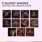 L'Oréal Paris Casting Crème Gloss Hair Color With Glycolic Gloss Complex | 5X Glossier Hair Color | Shade 300 - Darkest Brown | 60g + 40ml + 60g image 8 — view 8