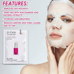 O3+ Facialist Dtan Face Sheet Mask With Niacinamide reduced dark spots, acne scars, and discoloration while giving ultimate brightening (30g) image 5 — view 5