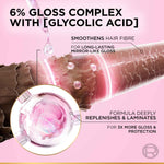 L’Oréal Paris Glycolic Gloss Shine Glazing Acidifier, Rinse off Treatment, powered by 6% Glycolic Acid, long lasting shine for up to 2 weeks, 100ml image 4 — view 4
