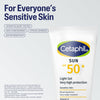 Cetaphil Sun SPF 50 Sunscreen Light Gel 50 ml – Very High Protection SPF 50+ Broad Spectrum UVA/UVB - Lightweight, Non-Sticky Gel - - Water resistant - Fast Absorbing Daily Face Sunscreen for Sensitive Skin - For All Skin Types image 3