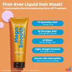 Matrix Mega Smooth Sulfate-Free Liquid Hair Mask with Squalene & Bonding Blends for Gentle Care | Reviving Bond Repair Treatment | 5X Strength,Smoothens Hair | Safe for Chemically Treated Hair (250ml) image 3 — view 3