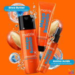 MATRIX Mega Smooth Shampoo (200ml), Conditioner (100ml) & Serum(100ml) Combo with Shea Butter for Frizzy Hair | Max Smoothness for 4 Days | Used by 1 Lakh Hairstylists* | For All Hair Types image 7 — view 7