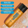 Matrix Mega Smooth Sulfate-free Shampoo with Squalene and Bonding Blend for Gentle Cleansing and Bond Repair| Smoothens Hair | Safe for Chemically Treated Hair 200ml image 3