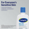 Cetaphil Oily Skin Cleanser Face Wash 118 ml | Deep Cleansing for Oily, Acne Prone Skin | Gentle Foaming, Non-Irritating, pH Balanced | Dermatologist Recommended | For Your Sensitive Skin image 4