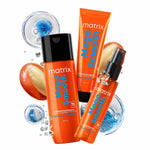 MATRIX Mega Smooth Shampoo (200ml), Conditioner (100ml) & Serum(100ml) Combo with Shea Butter for Frizzy Hair | Max Smoothness for 4 Days | Used by 1 Lakh Hairstylists* | For All Hair Types - red — view 1