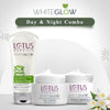 Lotus Herbals Whiteglow Day And Night Face Cream Pack with Face Wash | For Glowing Skin| For Oily, Dry & Combination Skin | Reduce Dark Spots| For Women and Men| 220g image 2