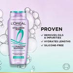 L’Oréal Paris Hyaluron Pure 72H Purifying Shampoo, For oily scalp & dry hair with salicylic and hyaluronic acid, 200 ml image 4 — view 4