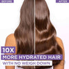 L'Oreal Paris Fresh Hyaluron Moisture 72HR Moisture Sealing Conditioner Powered By Hyaluronic Acid, For Frizz-Free, Hydrated And Bouncy Hair Full Of Life For All Hair Types | 175 Millilitres image 8