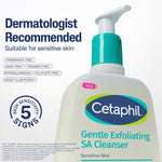 Cetaphil Gentle Exfoliating SA Cleanser 236ml | Foaming Gel Face Wash with Salicylic Acid, Mandelic Acid & Gluconolactone | Gently Exfoliates & Improves Texture | Dermatologist Recommended Brand image 9 — view 9