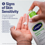 Cetaphil Moisturising Lotion 473 ml for Dry to Normal & Sensitive Skin | 48H Hydration with Niacinamide, Panthenol & Glycerin | Fragrance-Free, Non-Greasy, Dermatologist Recommended, For Face and Body image 3 — view 3