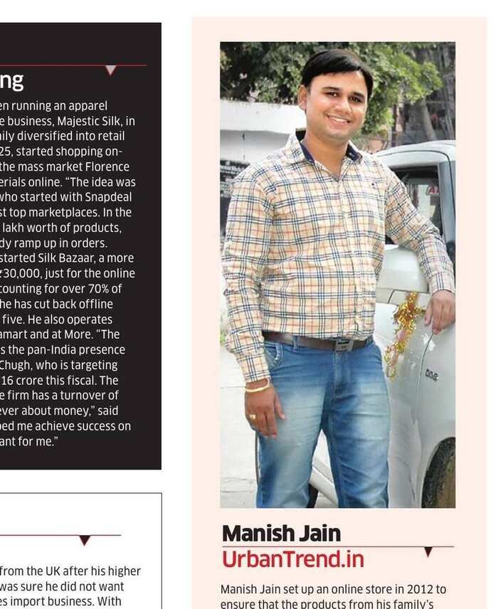 Urban Trend in The Economic Times Power of Ideas 2014